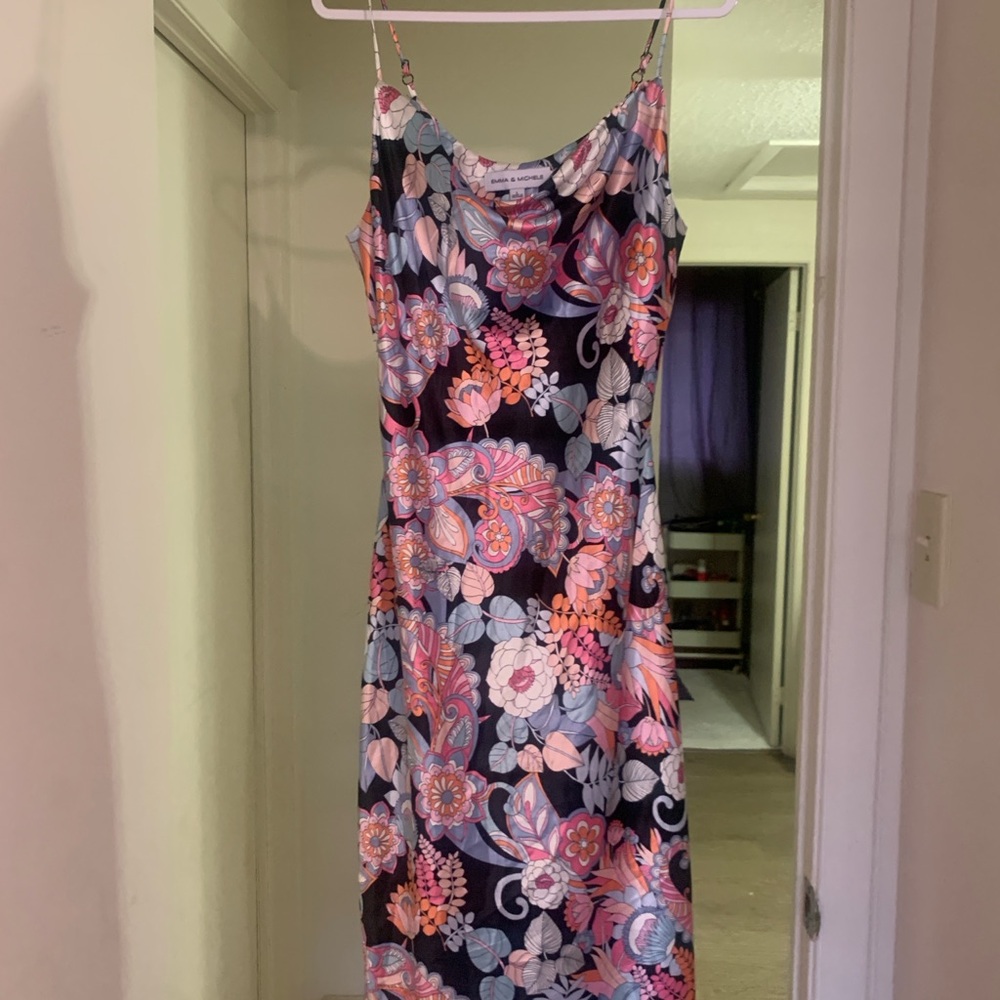 Emma & Michele Floral Midi Dress